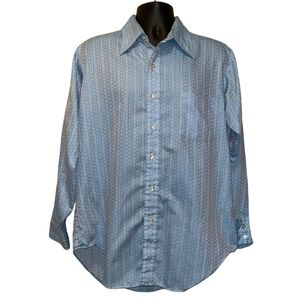 Vintage 70s ELDERADO Mens Retro Button Shirt